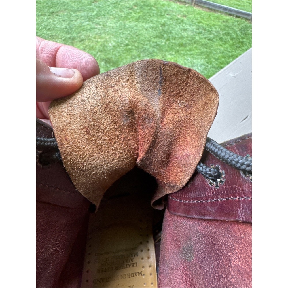 Dr. Martens Vintage Made in England Brown Leather Boots Men's US 9 UK 8 - Picture 6 of 15